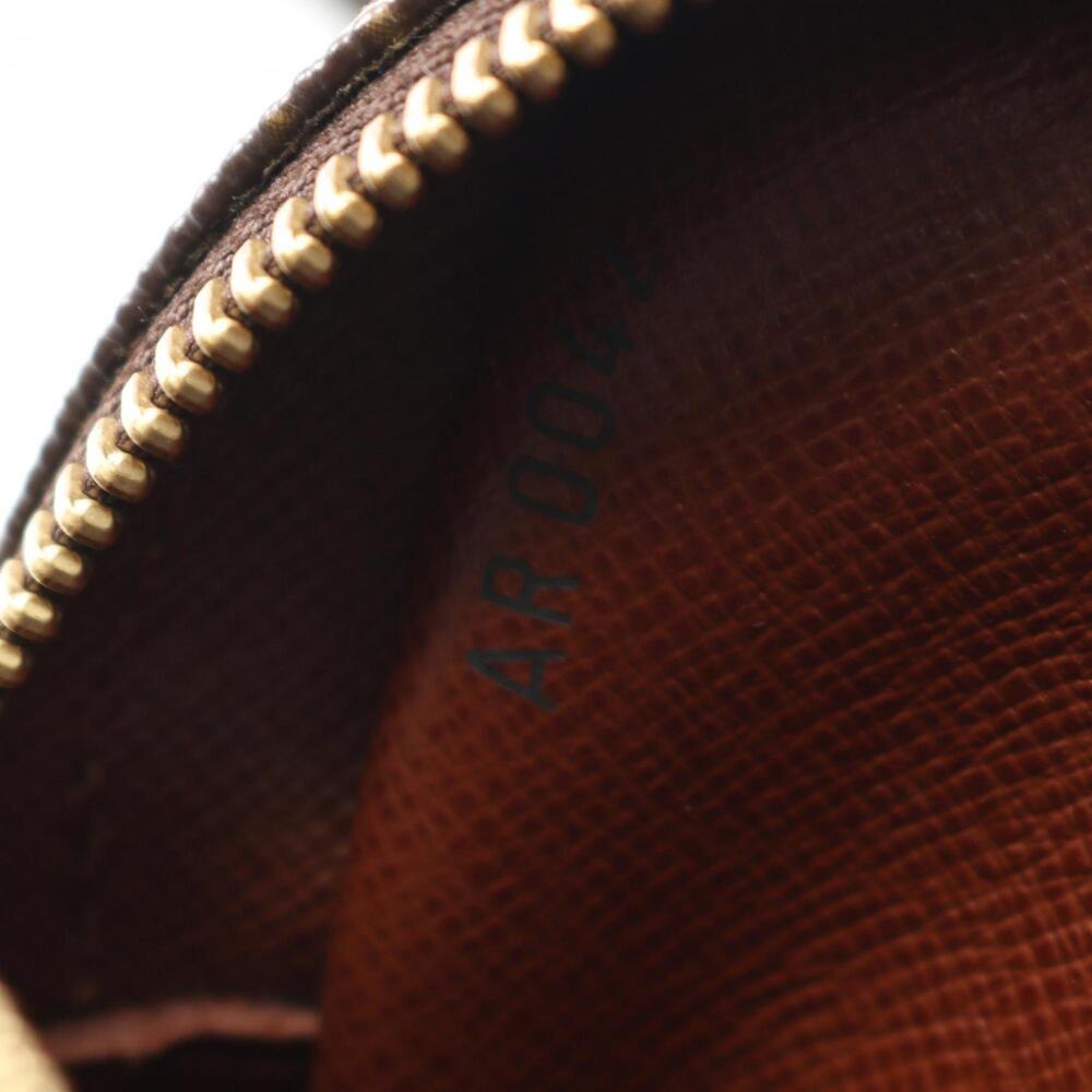LOUIS VUITTON Authentic Brown Monogram Leather Shoulder Bag - Picture 6 of 11